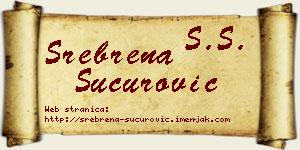 Srebrena Šućurović vizit kartica